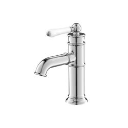 Смеситель для раковины/умывальника IDDIS Oxford, однорычажный, неповоротный, керамический картридж, длина излива 166 мм, латунь, цвет хром