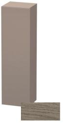 Пенал Duravit DuraStyle, 40x36x140 см, подвесной, (правый), с дверцей, с полкой, со стеклянными полками, цвет: дуб терра/базальт, в ванную комнату