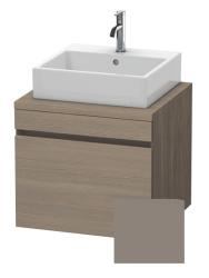 Тумба/шкафчик для консоли/столешницы Duravit DuraStyle под раковину 40х47,8х51,2 см, подвесная, ДСП, цвет: дуб терра/базальт, 1 выдвижной ящик, прямоугольная