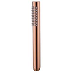 Душевая лейка ABBER AF0051RG круглая, 1 режим, размер 211х24 мм, латунь, цвет розовое золото, для душа/ванной