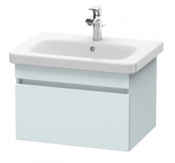 Тумба/шкафчик для консоли/столешницы Duravit DuraStyle под раковину 50х47,8х51,2 см, подвесная, ДСП, цвет: светло-голубой, 1 выдвижной ящик, прямоугольная