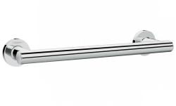 Поручень для душа/ванны Hansgrohe Logis Universal, 34,5 см, настенный, цвет: хром, латунный, округлый, для душа/ванны
