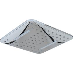 Верхний душ Melodia квадратная, 200х200 мм хром, 2 типами струи,  ABS-пластик, тропический душ, для душа/ванной MKP27002С