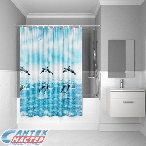 Шторка Iddis для ванной комнаты Promo 180х180 P21PV11i11