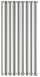 Радиатор отопления Сунержа Эстет-11 EU50 1200х630 14 секций, цвет сатин, нижнее подключение, нержавеющая сталь, трубчатый