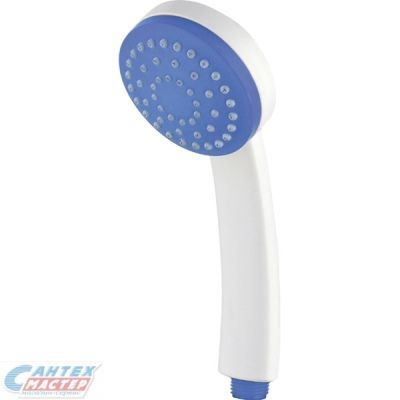 Лейка для душа G-lauf 1-режимная бело-синяя UHS-1108 BLUE