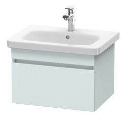 Тумба/шкафчик для консоли/столешницы Duravit DuraStyle под раковину 50х54,8х51,2 см, подвесная, ДСП, цвет: светло-голубой, 1 выдвижной ящик, прямоугольная
