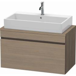 Тумба под раковину для консоли/столешницы Duravit DuraStyle 90х54,8х51,2 см, подвесная, ДСП, цвет: дуб терра, 1 выдвижной ящик, прямоугольная