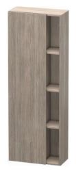 Пенал Duravit DuraStyle, 50x24x140 см, подвесной, (левый), с дверцей, с закрытыми/открытыми полками, цвет: сосна серебристая, в ванную комнату