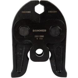 Пресс-клещи Rommer V-профиль 15 мм