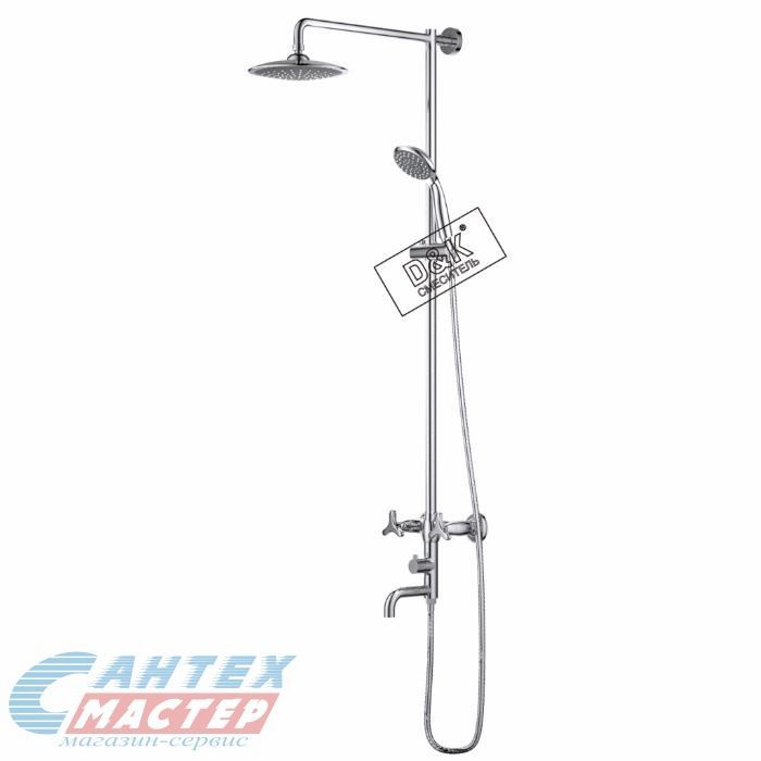 Душевая система D&K Hessen Goethe 1066/1066 мм хром DA1384741E09