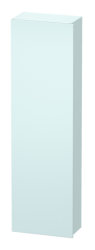 Пенал Duravit DuraStyle, 40x24x140 см, подвесной, (левый), с дверцей, с полкой, со стеклянными полками, цвет: светло-голубой/белый матовый, в ванную комнату