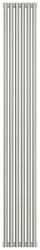 Радиатор отопления Сунержа Эстет-11 1800х270 6 секций, универсальное подключение, нержавеющая сталь, трубчатый