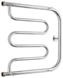 Полотенцесушитель Сунержа Стилье Тандем 2 полки 500х500 резьба-сгон 1", водяной, боковое подключение