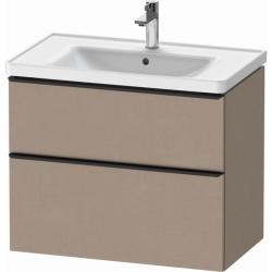 Тумба/шкафчик для консоли/столешницы Duravit DuraStyle под раковину 80х54,8х51,2 см, подвесная, ДСП, цвет: лен, 2 выдвижных ящика, прямоугольная