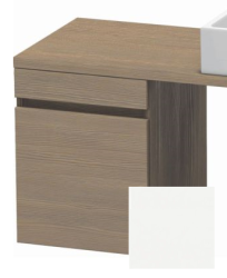 Тумба/шкафчик для консоли/столешницы Duravit DuraStyle под раковину 30х47,8х51,2 см, подвесная, ДСП, цвет: дуб терра/белый матовый, 1 выдвижной ящик, прямоугольная