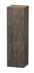 Пенал Duravit DuraStyle, 40x36x180 см, подвесной, (левый), с дверцей, с полкой, со стеклянными полками, цвет: сосна терра, в ванную комнату