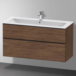 Раковина DURAVIT ME by Starck, WonderGliss 123х49х18 см, подвесная, прямоугольная, санфарфор, цвет белый шелковисто-матовый, без отверстия под смеситель, антигрязевое покрытие, слив/перелив