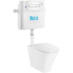 Комплект унитаза с инсталляцией Roca ПЭК Gap 4в1 приставной унитаз+кнопка+бачок+сиденье.893109000