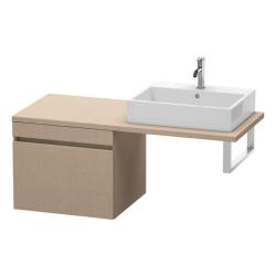 Тумба/шкафчик для консоли/столешницы Duravit DuraStyle под раковину 60х47,8х51,2 см, подвесная, ДСП, цвет: лен, 1 выдвижной ящик, прямоугольная