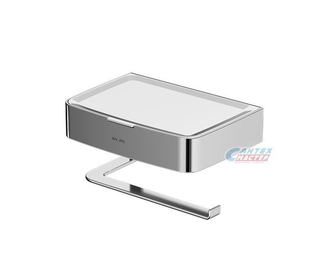 Бумагодержатель Am.Pm Inspire 2.0 с коробкой подвесной хром A50A341500