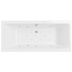 Ванна Excellent Pryzmat Slim RELAX, 170х75 см, акриловая, цвет- белый, (с гидромассажем), с каркасом, прямоугольная, правосторонняя/левосторонняя, правая/левая, универсальная, приставная/встраиваемая