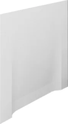 Панель торцевая РАДОМИР к ванне Николь 150х70 с креплением, 70х62 см, акриловая, белая, (экран для ванны) прямоугольная, боковая панель, правая