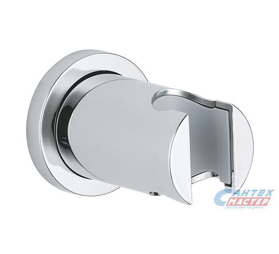Держатель для душевой лейки Grohe Rainshower настенный, хромированный, пластиковый для душа/ванной/душевой кабины
