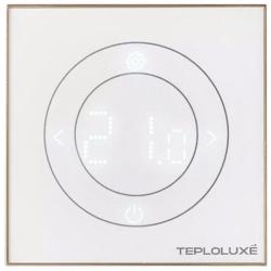 Терморегулятор электронный Теплолюкс Solus Zen Wi-Fi 16 А (3,6 кВт), цвет белый/золото, сенсорный, для управления теплым полом 100000379300