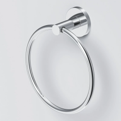 Полотенцедержатель AM.PM X-Joy, кольцо, настенный, форма круглая, металлический, для полотенец в ванную/туалет/душевую кабину, цвет хром
