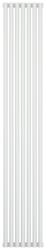 Радиатор отопления Сунержа Эстет-00 1800х315 7 секций, цвет белый, универсальное подключение, нержавеющая сталь, трубчатый