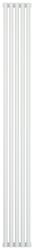 Радиатор отопления Сунержа Эстет-0 1800х225 5 секций, цвет белый, универсальное подключение, нержавеющая сталь, трубчатый
