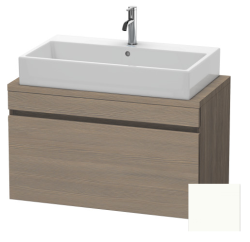 Тумба под раковину для консоли/столешницы Duravit DuraStyle 90х47,8х51,2 см, подвесная, ДСП, цвет: дуб терра/белый матовый, 1 выдвижной ящик, прямоугольная