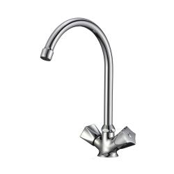 Смеситель для кухни/мойки Olives Catalona 23430CT двухвентильный, поворотный, керамический, длина излива 190 мм, латунь, цвет хром