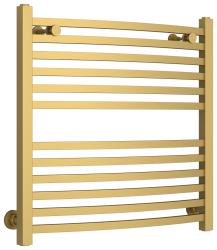 Полотенцесушитель Сунержа Аркус 600х600 водяной, цвет матовое золото