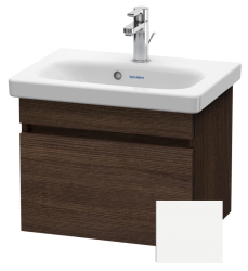 Тумба/шкафчик для консоли/столешницы Duravit DuraStyle под раковину 30х47,8х51,2 см, подвесная, ДСП, цвет: каштан темный/белый матовый, 1 выдвижной ящик, прямоугольная
