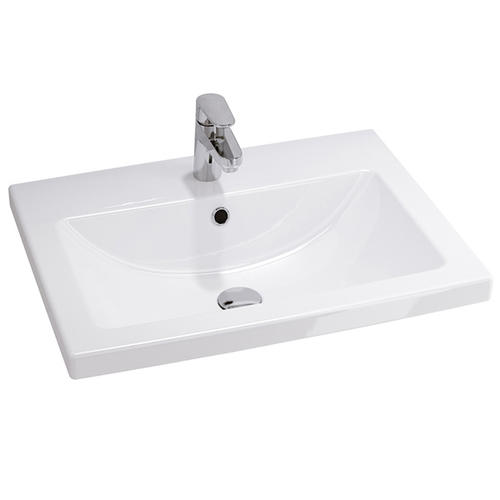 Тумба с раковиной Comforty Лима-70П, 70х55х45 см, подвесная, 2 распашные дверцы, ЛДСП/МДФ, прямоугольная, цвет- антрацит/раковина Como 70, цвет белый, встраиваемая