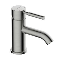 Смеситель для раковины/умывальника WasserKRAFT Wern, однорычажный, неповоротный, керамический, длина излива 119 мм, латунь, цвет никель