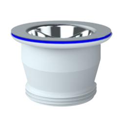 Выпуск для мойки Unicorn 1 1/4"x32 прикручивающийся, с нержавеющей решеткой, с уплотнительным кольцом, с винтом 6х85