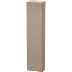Пенал Duravit DuraStyle, 40x24x180 см, подвесной, (правый), с дверцей, с полкой, со стеклянными полками, цвет: лен, в ванную комнату