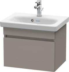 Тумба/шкафчик для консоли/столешницы Duravit DuraStyle под раковину 60х54,8х51,2 см, подвесная, ДСП, цвет: базальт, 1 выдвижной ящик, прямоугольная