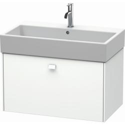 Тумба/шкафчик для консоли/столешницы Duravit Brioso под раковину 82х48х44,2 см, подвесная, ДСП, цвет: белый матовый, 1 выдвижной ящик, прямоугольная