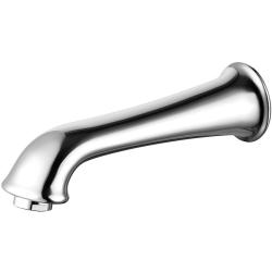 Излив Lemark, настенный, латунь, цвет: хром, округлый, длина 170 мм, встраиваемый/встроенный, неповоротный, для смесителя/ванны/ванной/душевой