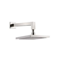 Верхний душ Webert настенный, прямоугольный, с 1 режимом/тропический душ, размер 20х33,7 см, цвет хром