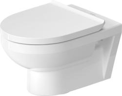 Унитаз Duravit DuraStyle Basic 36,5х54 см, подвесной, цвет белый, санфарфор, овальный, горизонтальный (в стену) выпуск, под скрытый бачок/инсталляцию, безободковый, без сиденья, для туалета/ванной комнаты