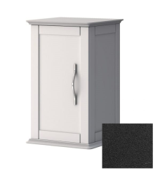 Шкаф Cezares Tiffany, 34х32х59 см, подвесной, (правый/левый/универсальный), 1 распашная дверца, цвет черный графит, в ванную комнату