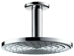 Верхний душ Hansgrohe Raindance S 180 Air, 1jet с потолочным подсоединением, потолочный монтаж, круглый, с 1 режимом, размер 18 см, нержавеющая сталь, цвет хром, для душа/ванной