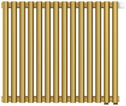 Радиатор отопления Сунержа Эстет-00 EU50 500х630 14 секций, цвет золото, нижнее подключение, нержавеющая сталь, трубчатый