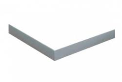 Экран для душевого поддона Cezares Tray, 90х90х3.5 см, акриловый, белый, (подходит для душевого поддона TRAY-M-A-90-35-W), квадратный/угловой, правый/левый/универсальный