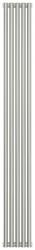 Радиатор отопления Сунержа Эстет-11 1800х225 5 секций, универсальное подключение, нержавеющая сталь, трубчатый